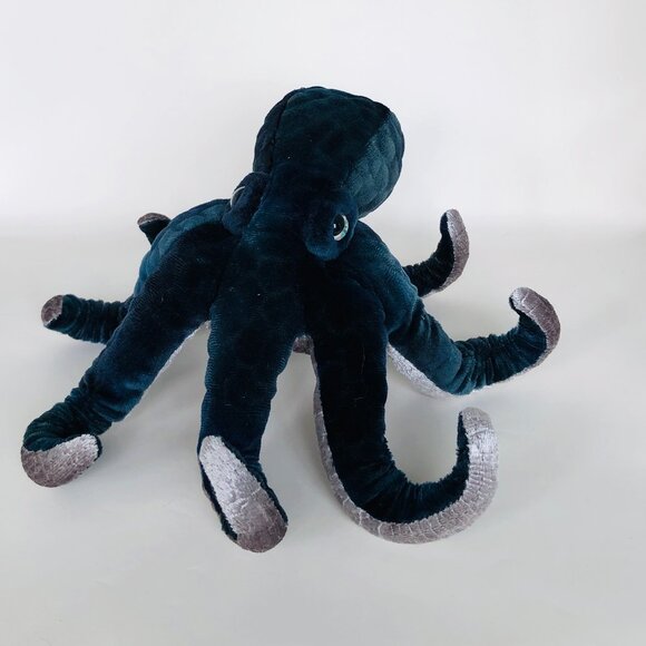 New w/Tag Douglas Plush Blue Octopus Winky Stuffed Animal 10" - Picture 6 of 10